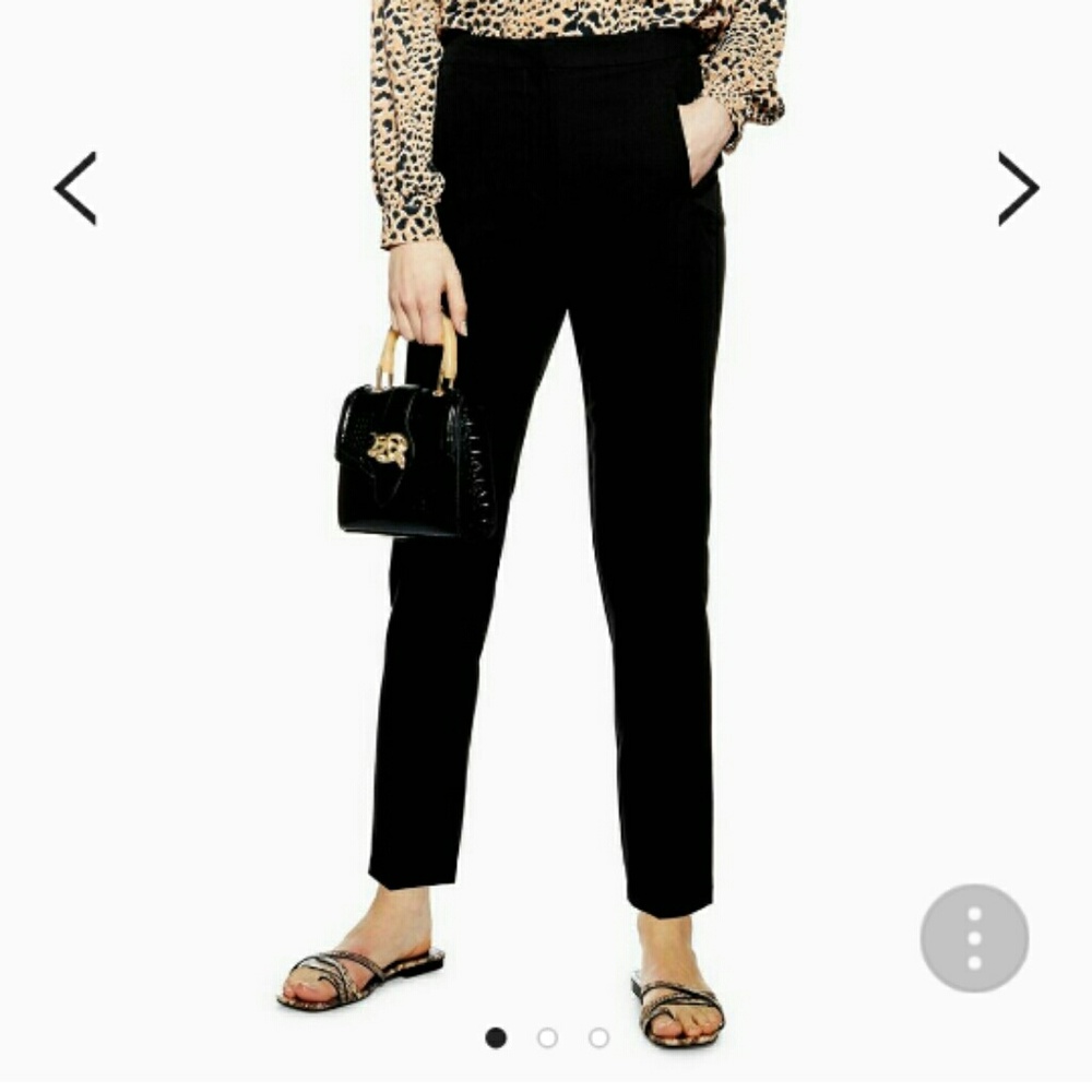 Topshop Petite Black Trousers